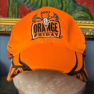 2017 Orange Friday Cap with Deer Logo